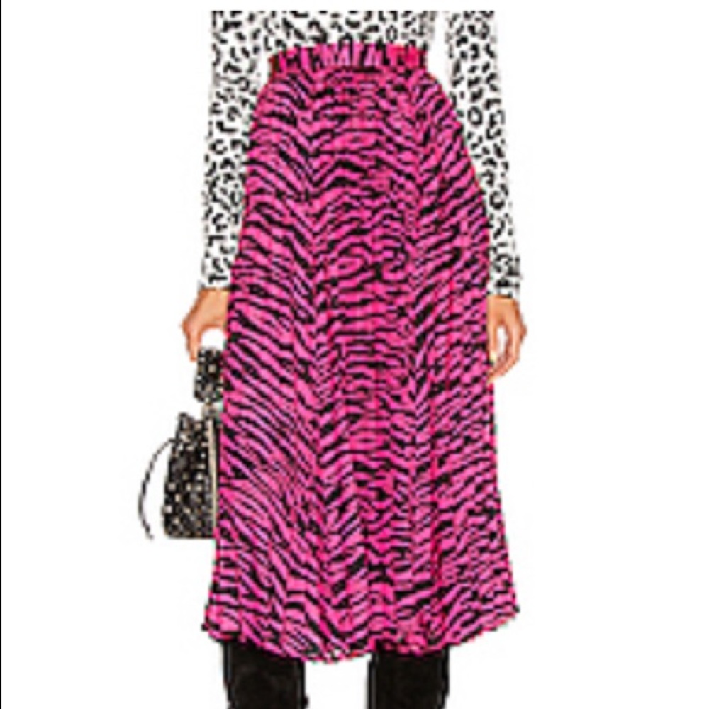 Andamane pleated skirt